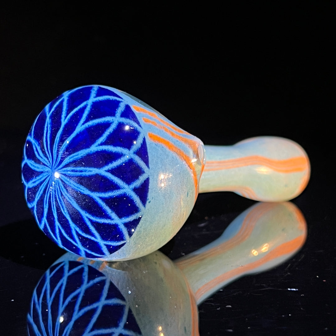 Reticello Pipe Glass Pipe Hoffman Glass   