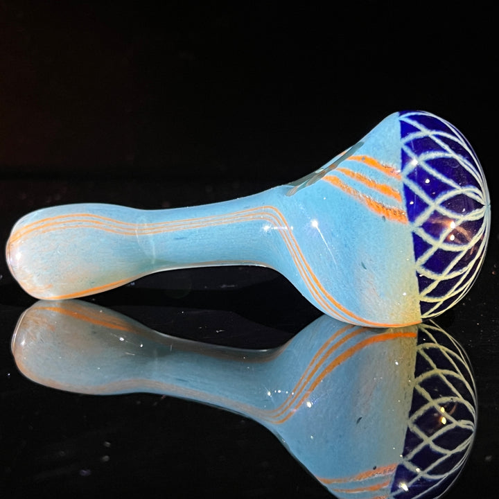 Reticello Pipe Glass Pipe Hoffman Glass   