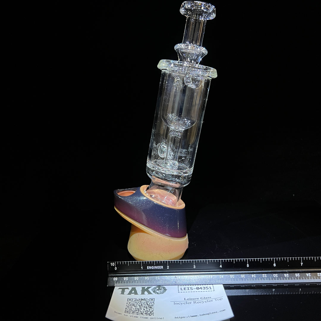 Incycler Recycler Top Glass Pipe Leisure Glass   