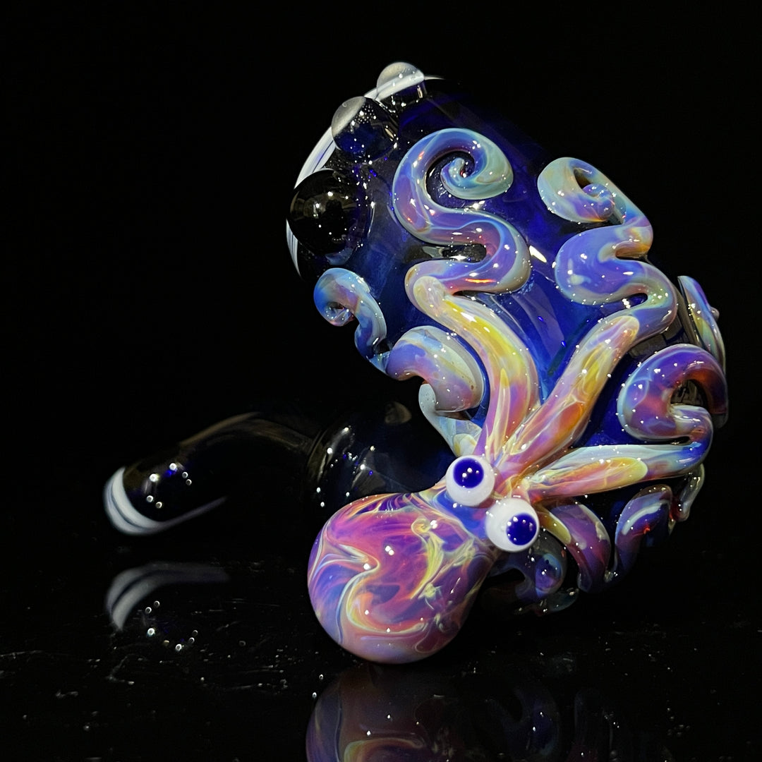 Purple OctoLock Glass Pipe Glass Distractions   