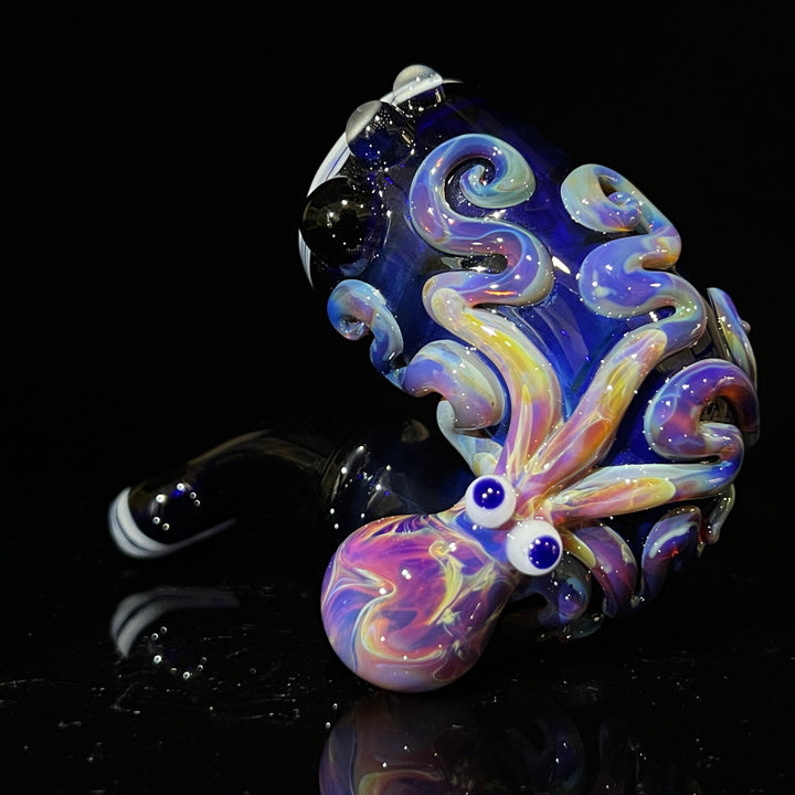 Purple OctoLock Glass Pipe Glass Distractions   