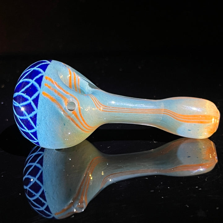 Reticello Pipe Glass Pipe Hoffman Glass   