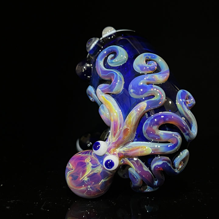 Purple OctoLock Glass Pipe Glass Distractions   