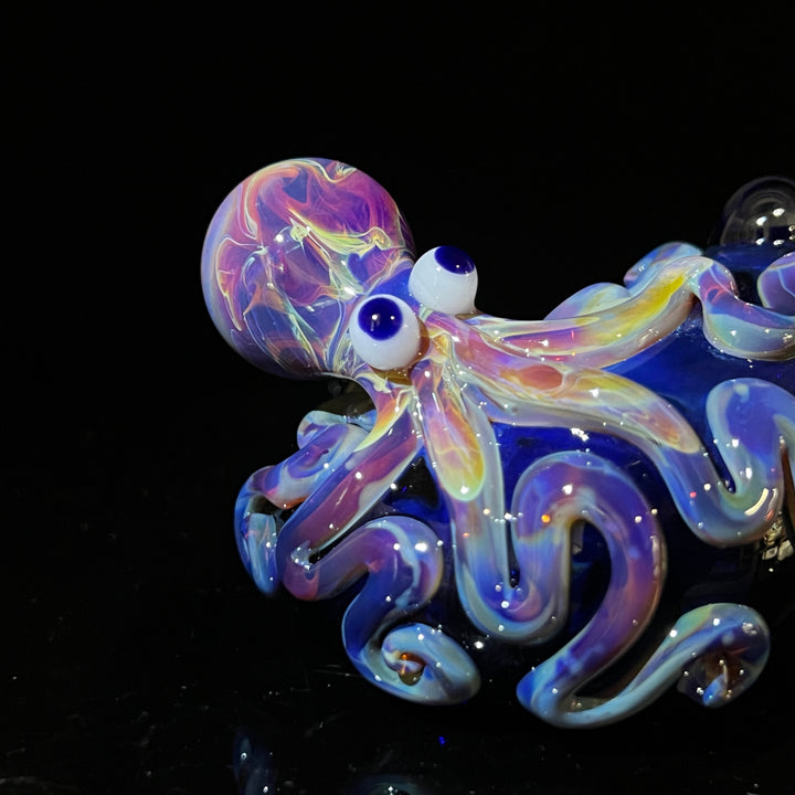 Purple OctoLock Glass Pipe Glass Distractions   