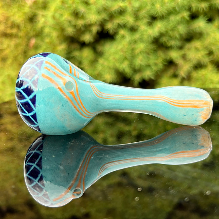 Reticello Pipe Glass Pipe Hoffman Glass   