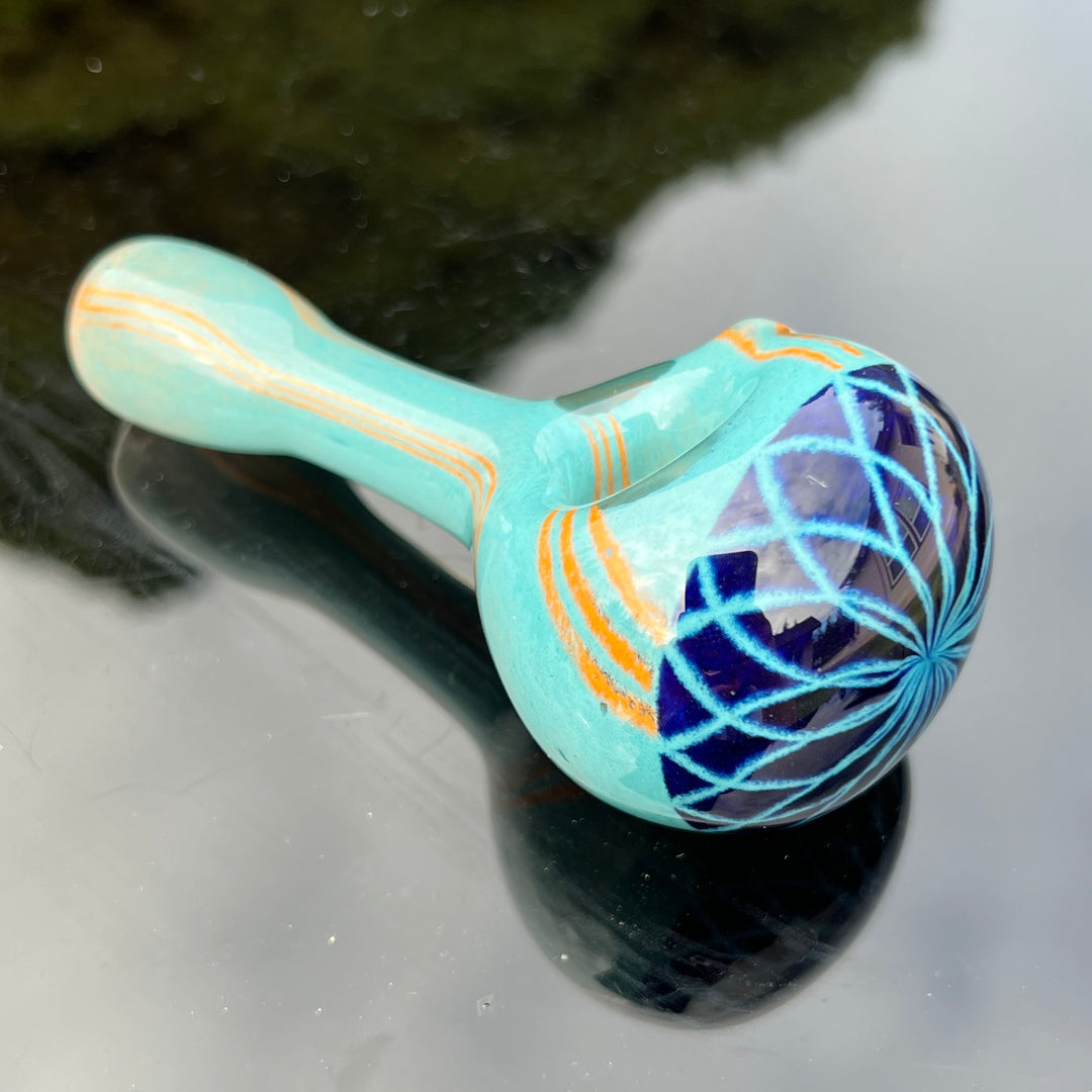 Reticello Pipe Glass Pipe Hoffman Glass   