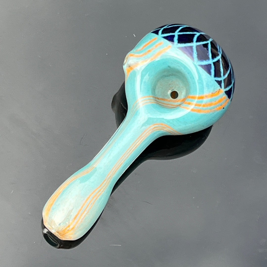 Reticello Pipe Glass Pipe Hoffman Glass   