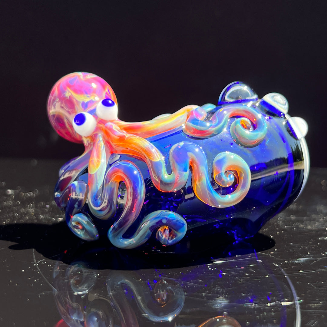 Purple OctoLock Glass Pipe Glass Distractions   