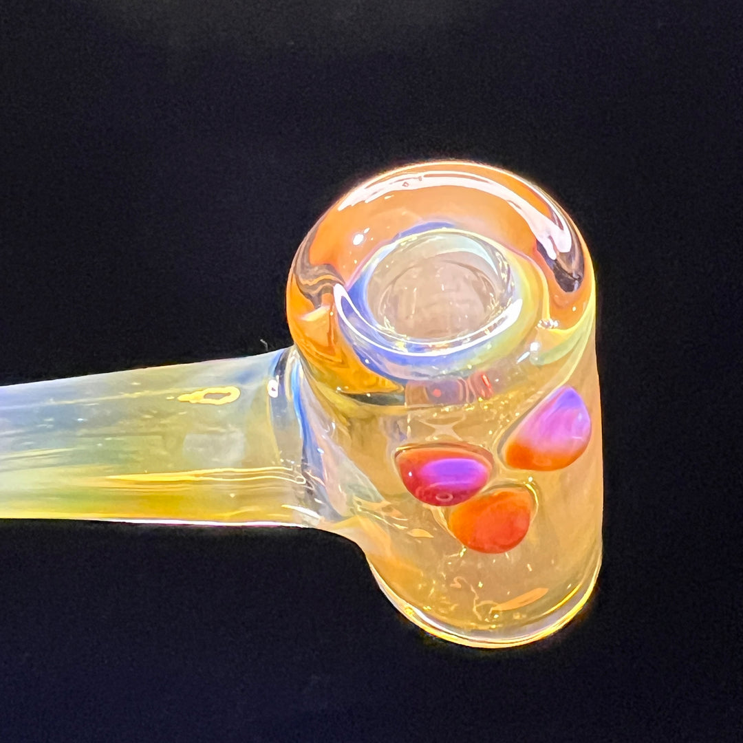 Silver Fumed Hash Hammer 8 Glass Pipe KOP Glass   