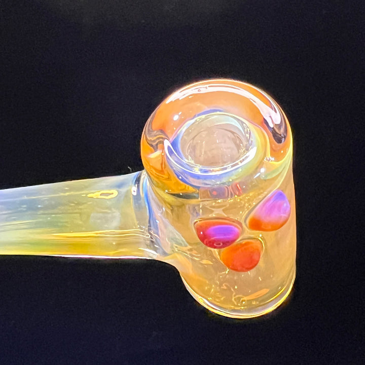 Silver Fumed Hash Hammer 8 Glass Pipe KOP Glass   