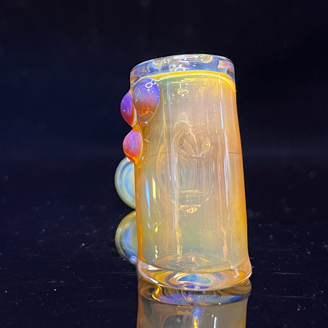 Silver Fumed Hash Hammer 8 Glass Pipe KOP Glass   