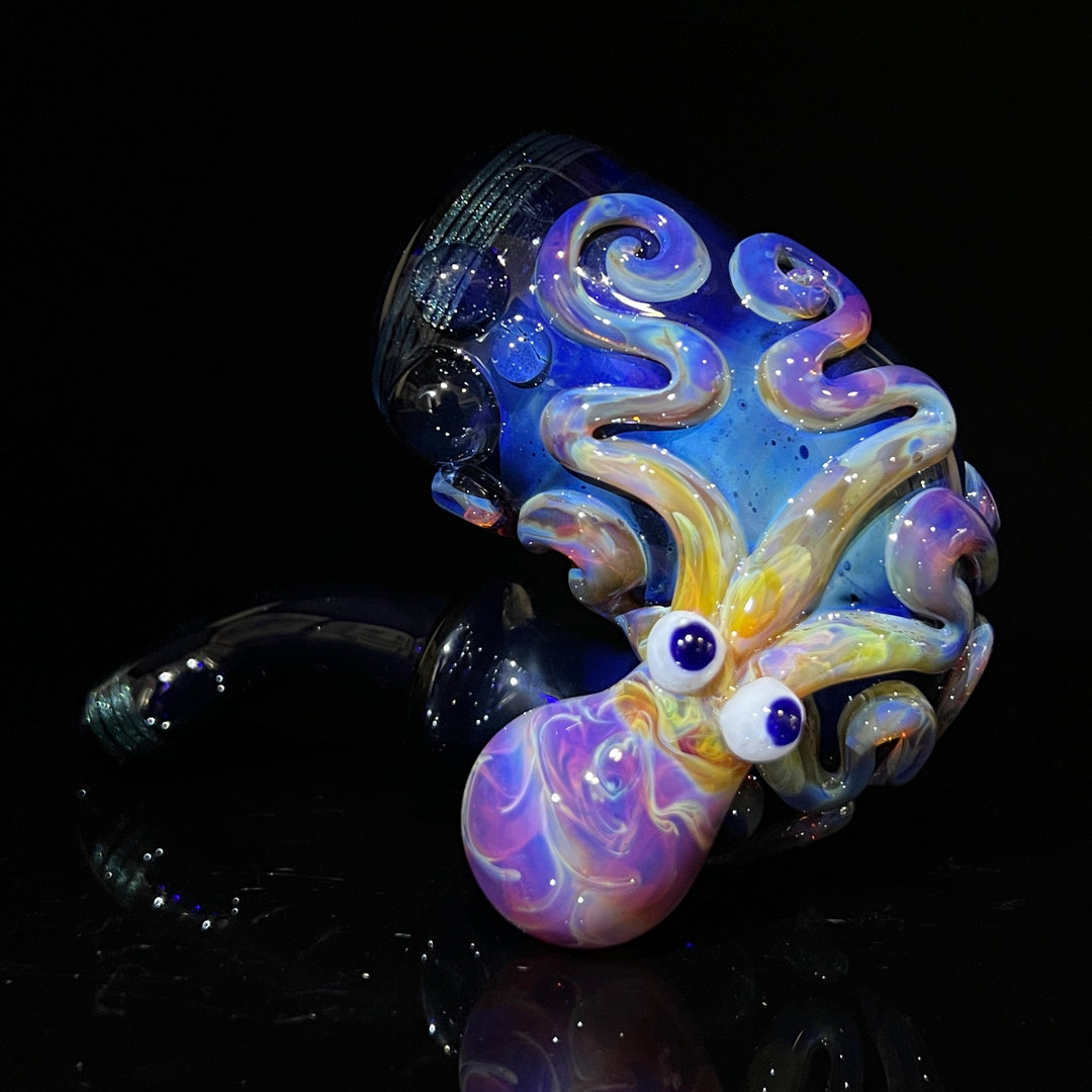 Purple OctoLock Glass Pipe Glass Distractions   