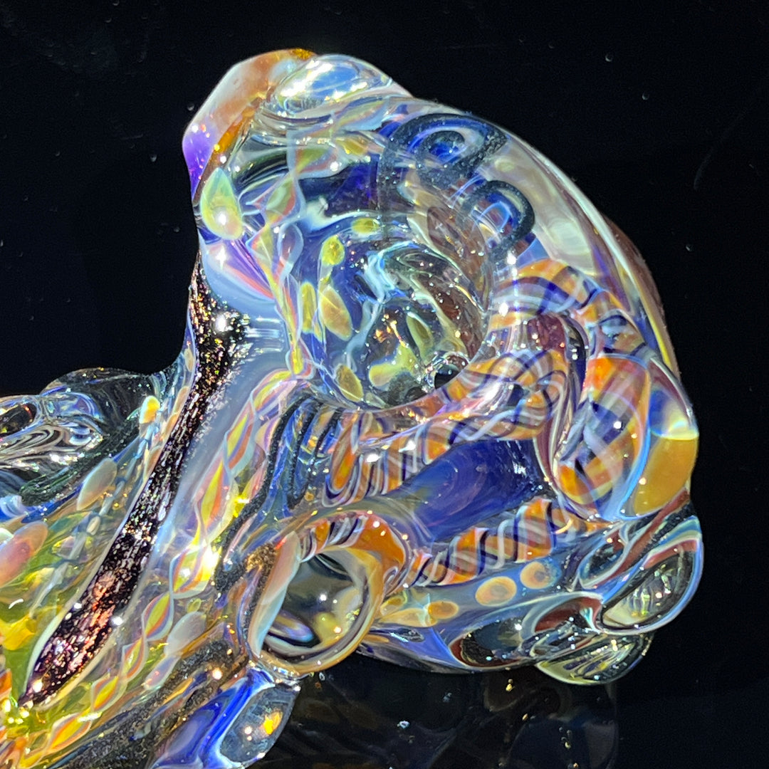 Molten Thick and Twisted Pipe Glass Pipe Molten Imagination   