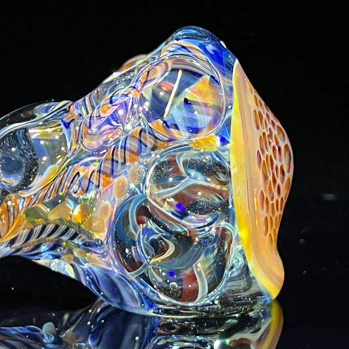 Molten Thick and Twisted Pipe Glass Pipe Molten Imagination   