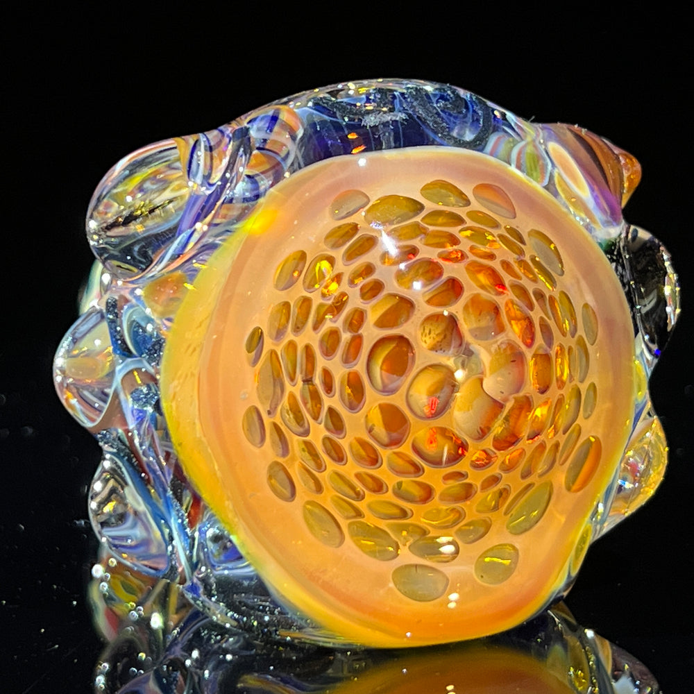 Molten Thick and Twisted Pipe Glass Pipe Molten Imagination   