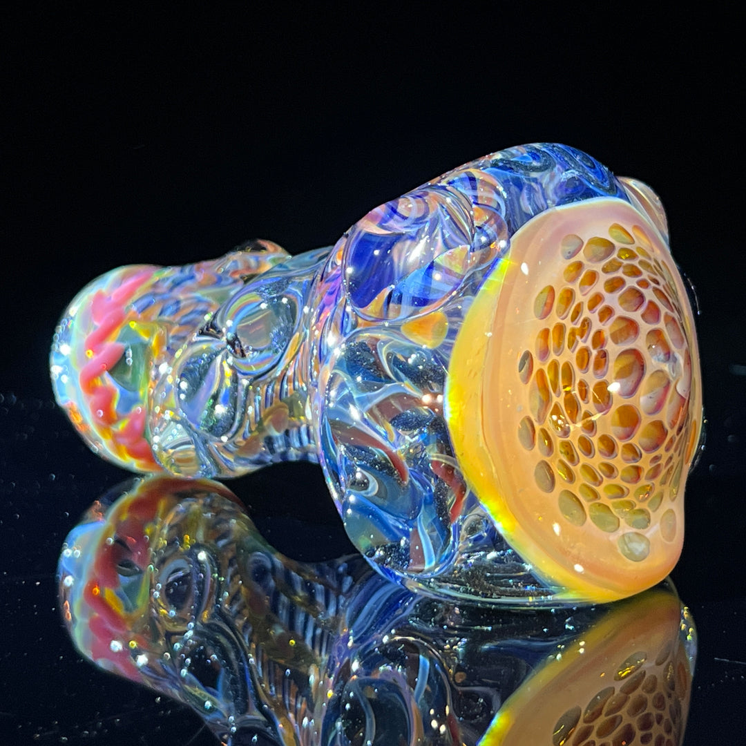 Molten Thick and Twisted Pipe Glass Pipe Molten Imagination   