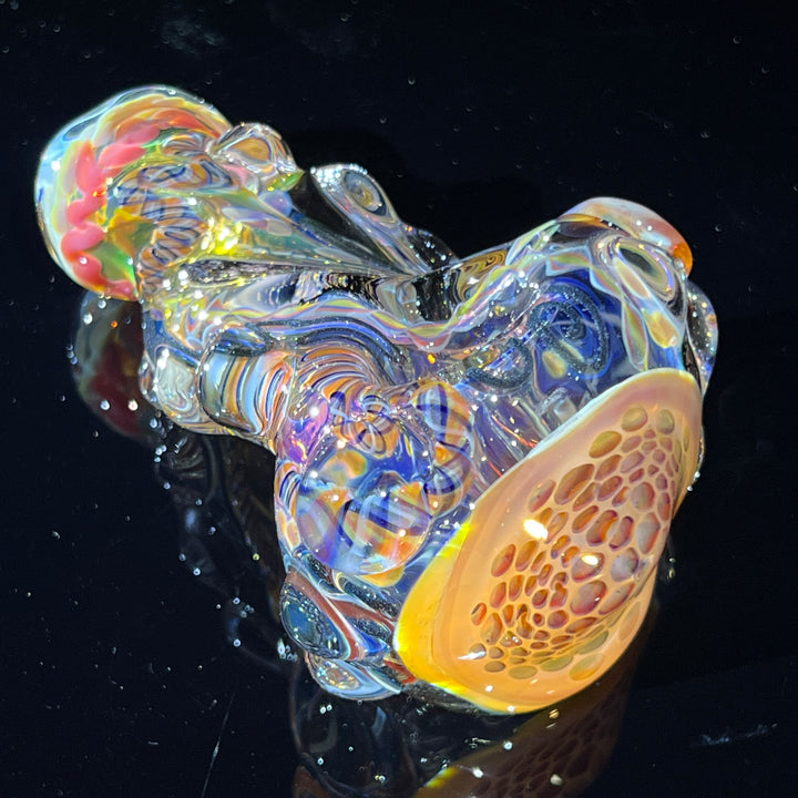 Molten Thick and Twisted Pipe Glass Pipe Molten Imagination   