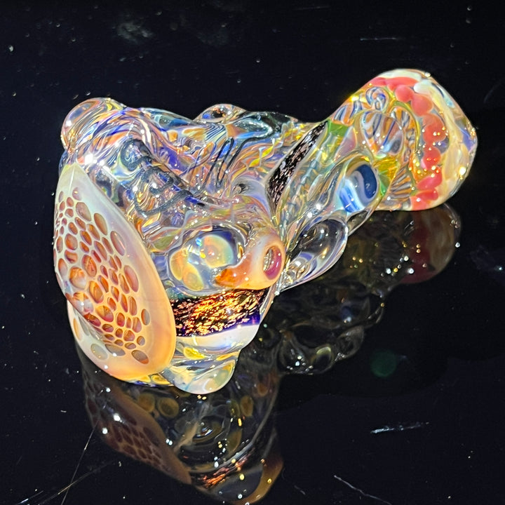 Molten Thick and Twisted Pipe Glass Pipe Molten Imagination   