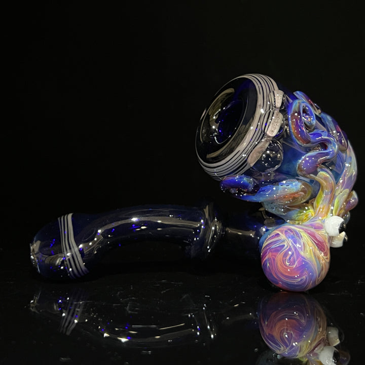 Purple OctoLock Glass Pipe Glass Distractions   