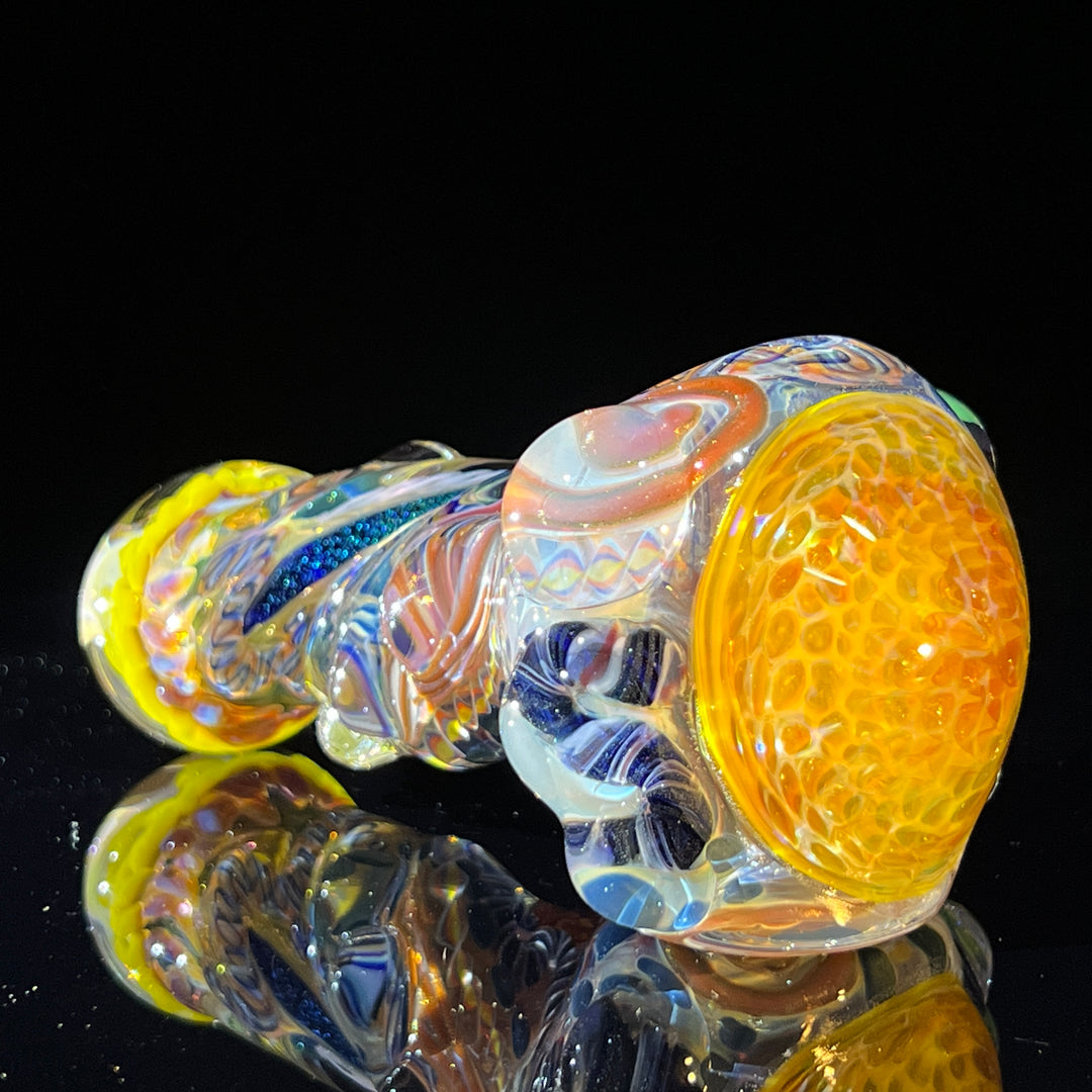 Molten Thick and Twisted Pipe Glass Pipe Molten Imagination   