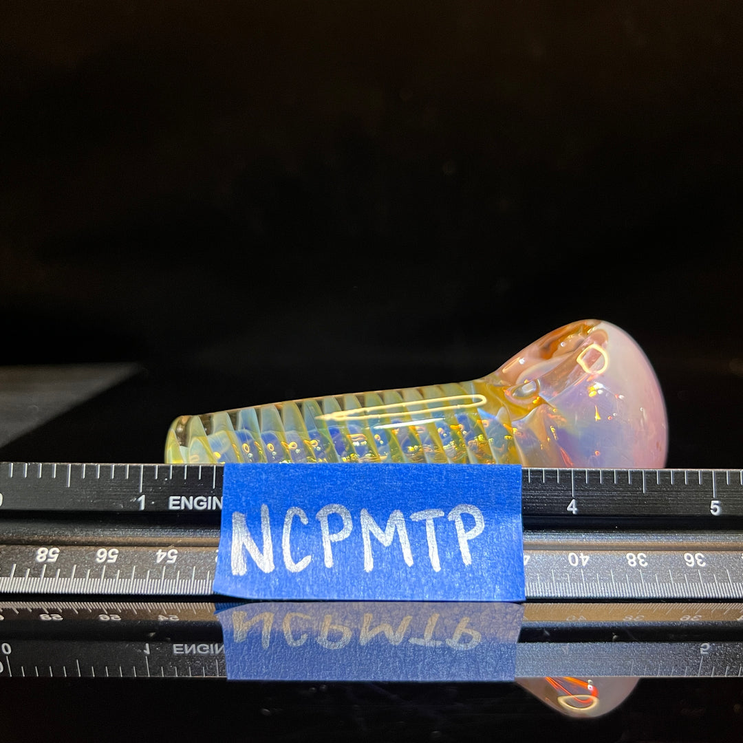 Pink Marble Tornado Pipe Glass Pipe TG   