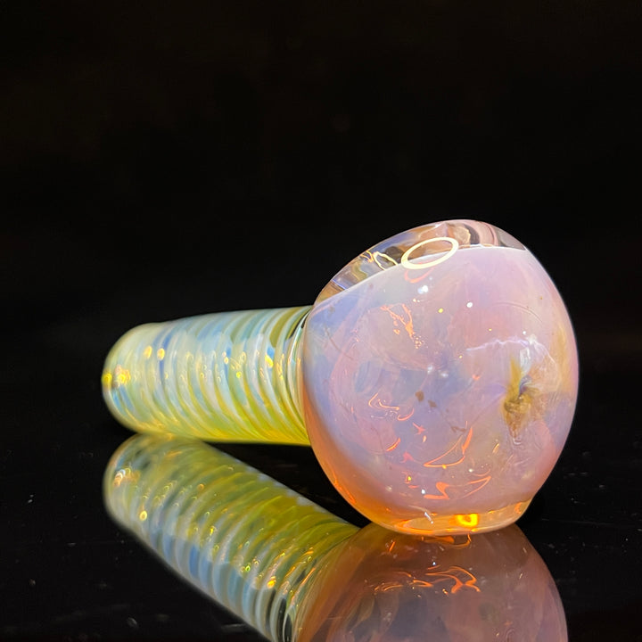 Pink Marble Tornado Pipe Glass Pipe TG   