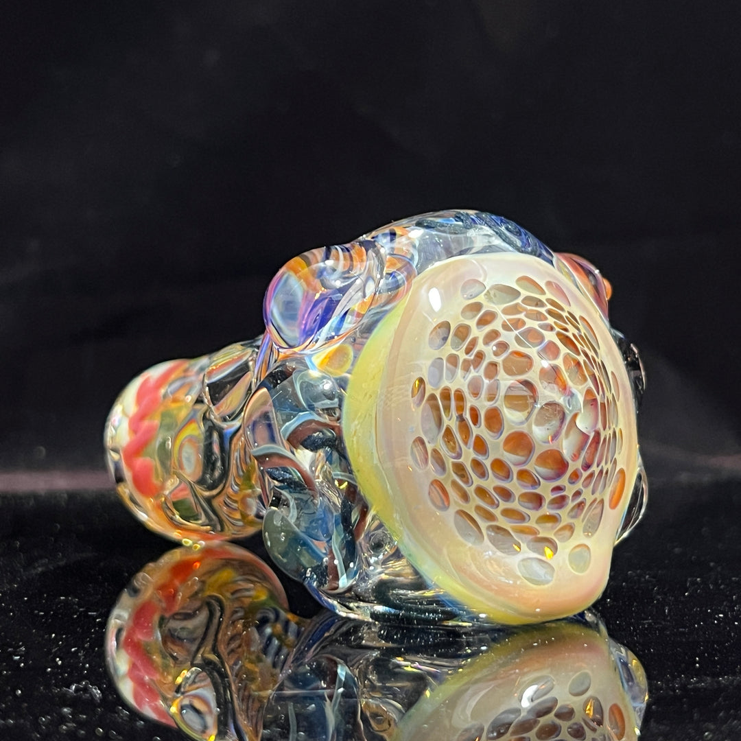 Molten Thick and Twisted Pipe Glass Pipe Molten Imagination   