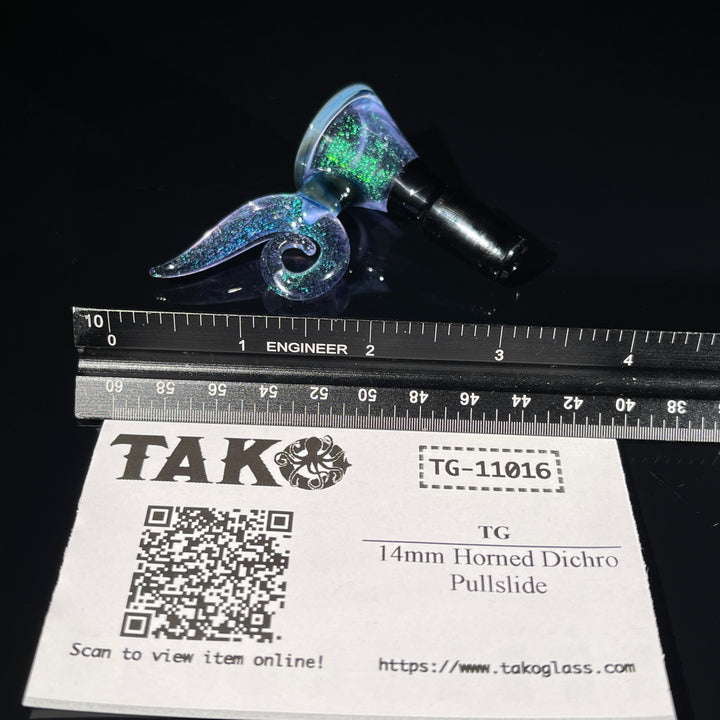 14mm Horned Dichro Pullslide Accessory TG