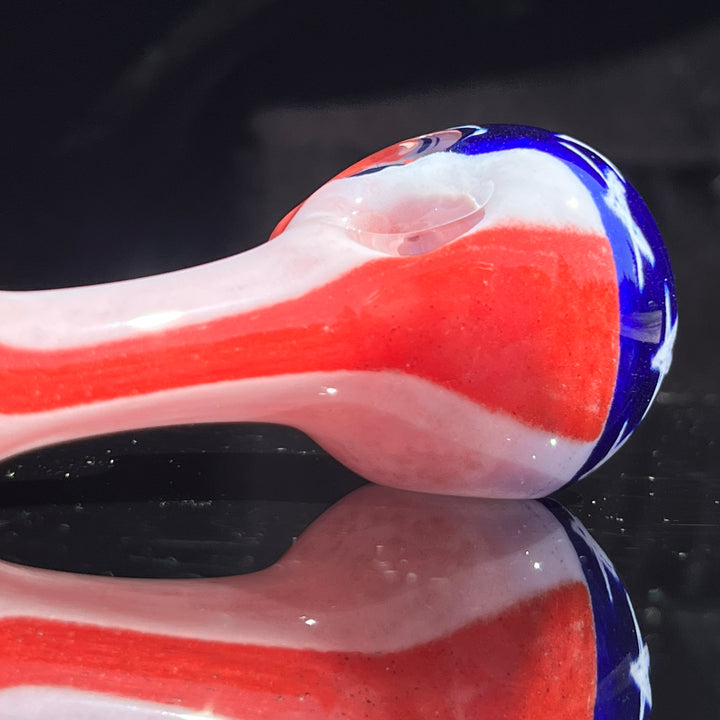 American Flag Pipe Glass Pipe Hoffman Glass   