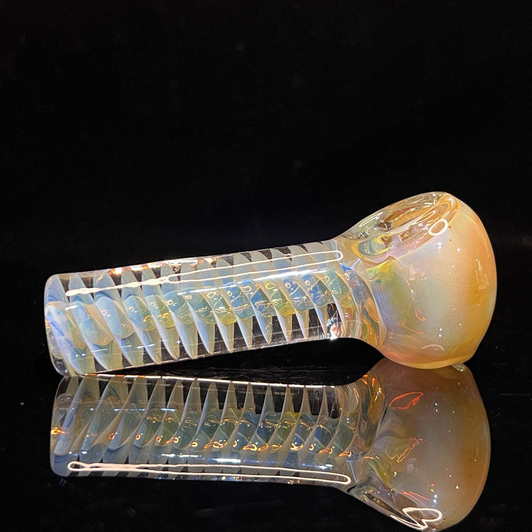 Green Marble Tornado Pipe Glass Pipe TG   