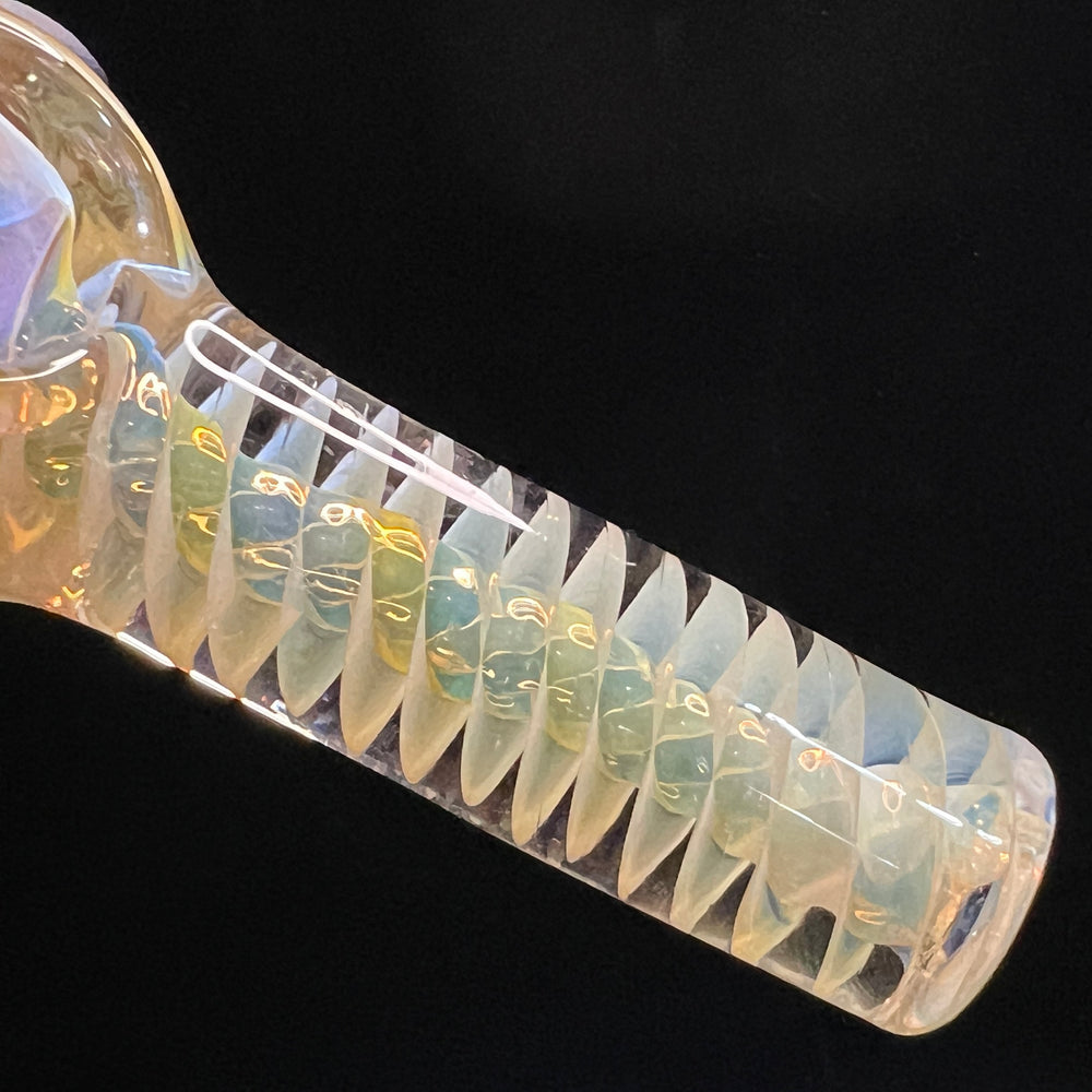 Green Marble Tornado Pipe Glass Pipe NorCal Glass   