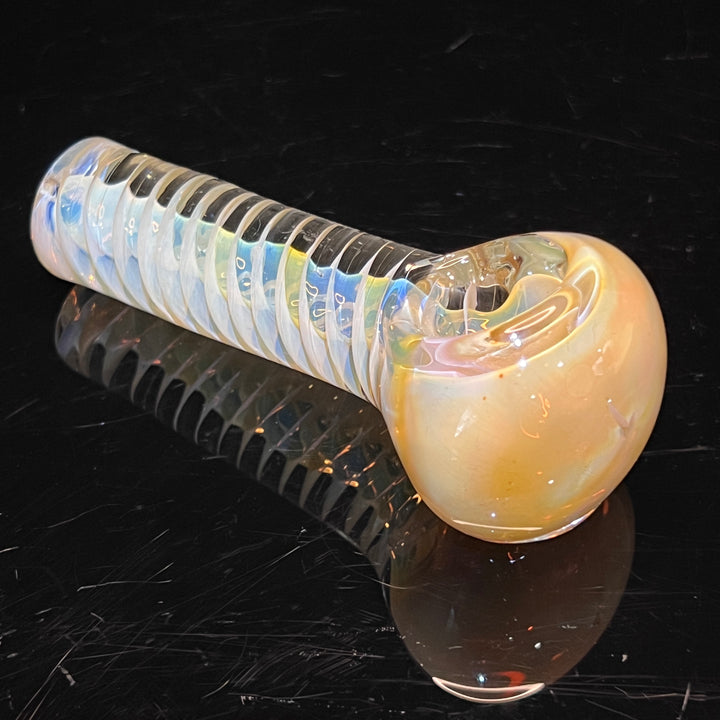 Green Marble Tornado Pipe Glass Pipe TG   