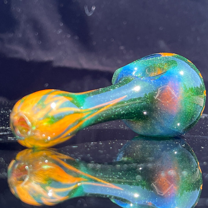 Sun Fire Pipe Glass Pipe Hoffman Glass   