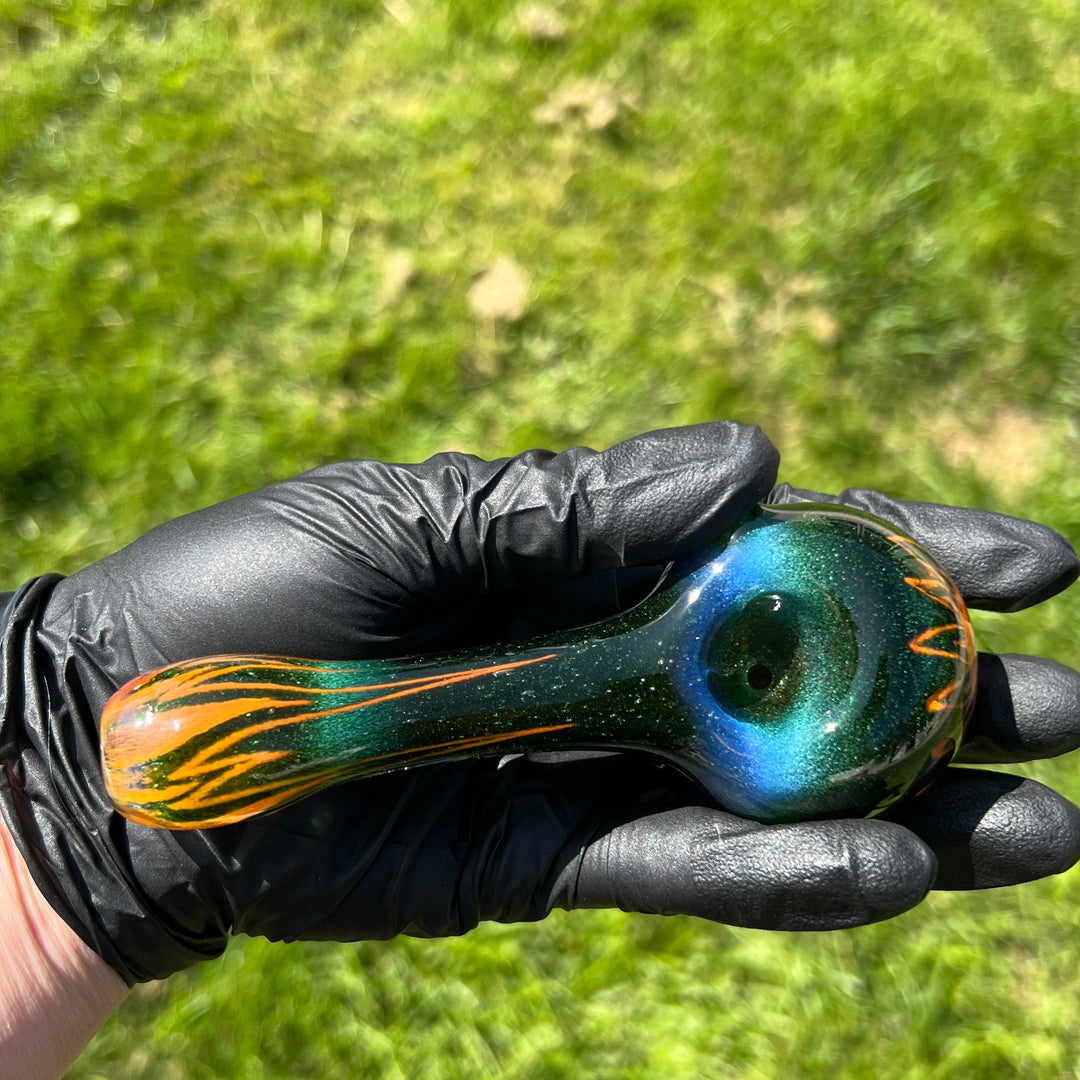 Sun Fire Pipe Glass Pipe Hoffman Glass   