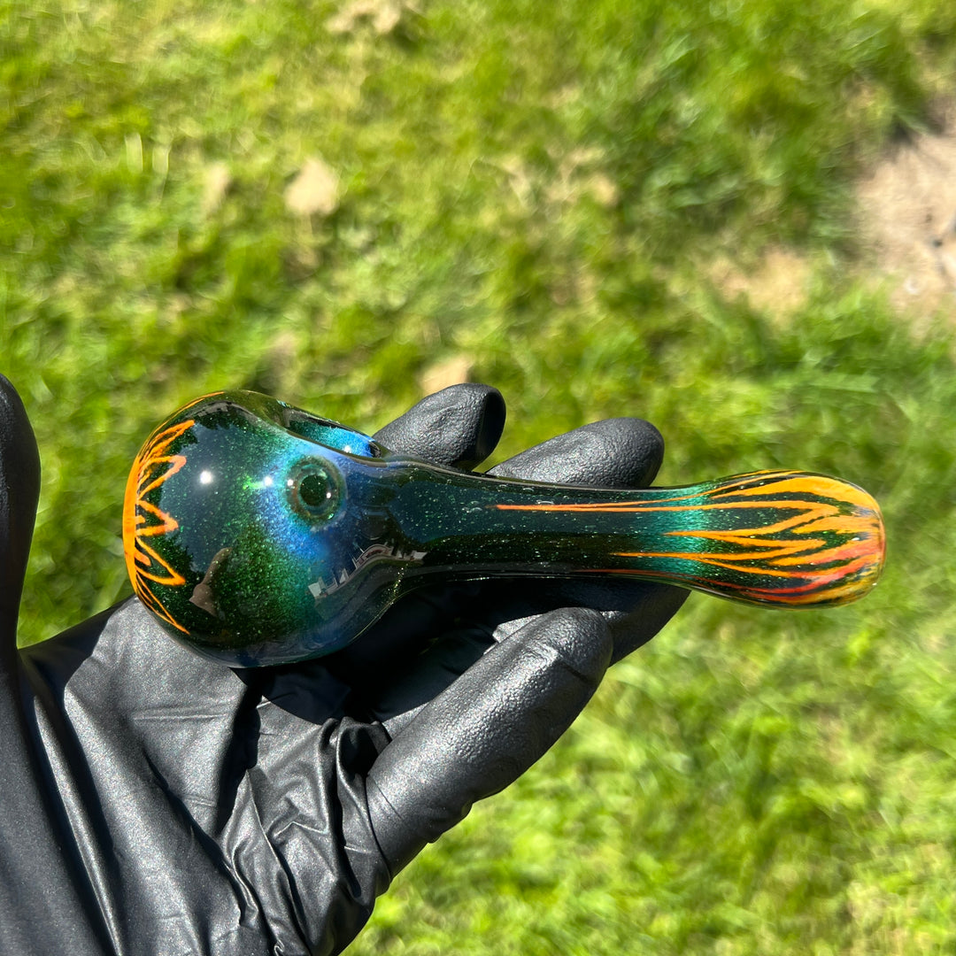 Sun Fire Pipe Glass Pipe Hoffman Glass   