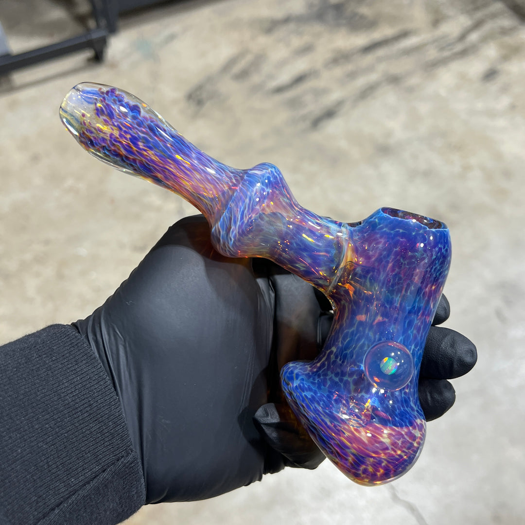 Purple Nebula Bubbler  Tako Glass   
