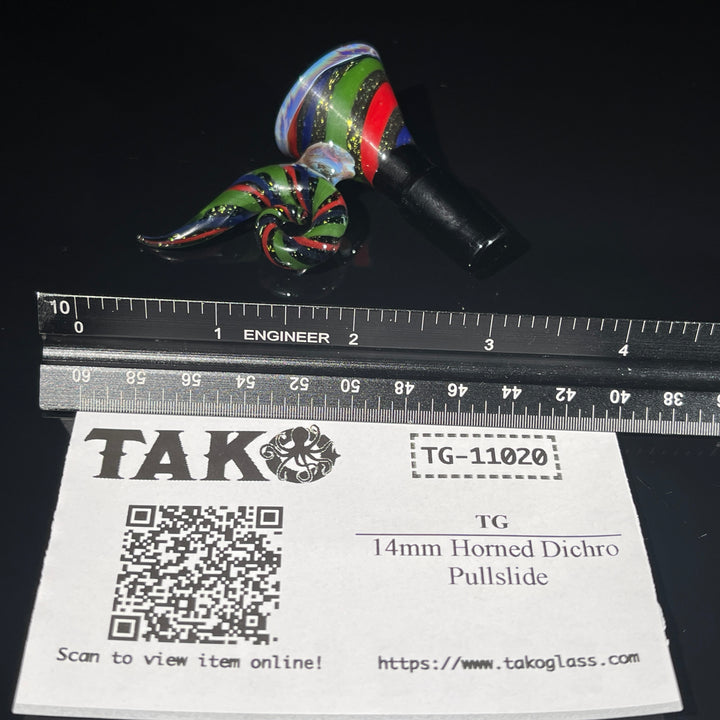 14mm Horned Dichro Pullslide Accessory TG