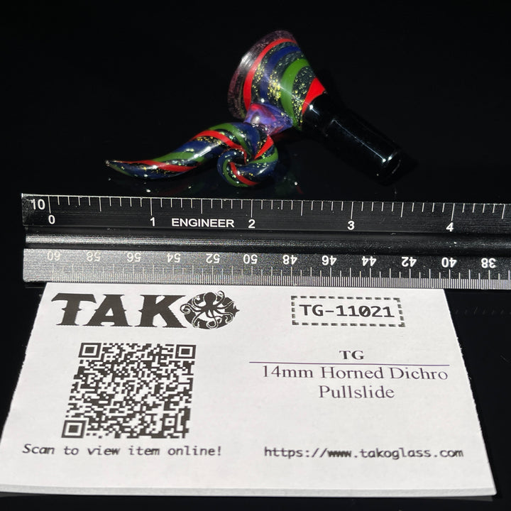 14mm Horned Dichro Pullslide Accessory TG