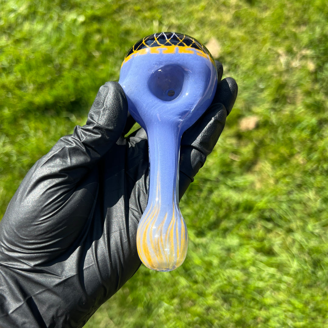 Reticello Pipe Glass Pipe Hoffman Glass   