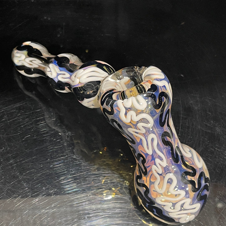 Inside Out Hammer Bubbler Glass Pipe Tiny Mike   