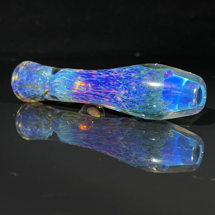 Purple Seaweed Opal Chillum Glass Pipe Tako Glass