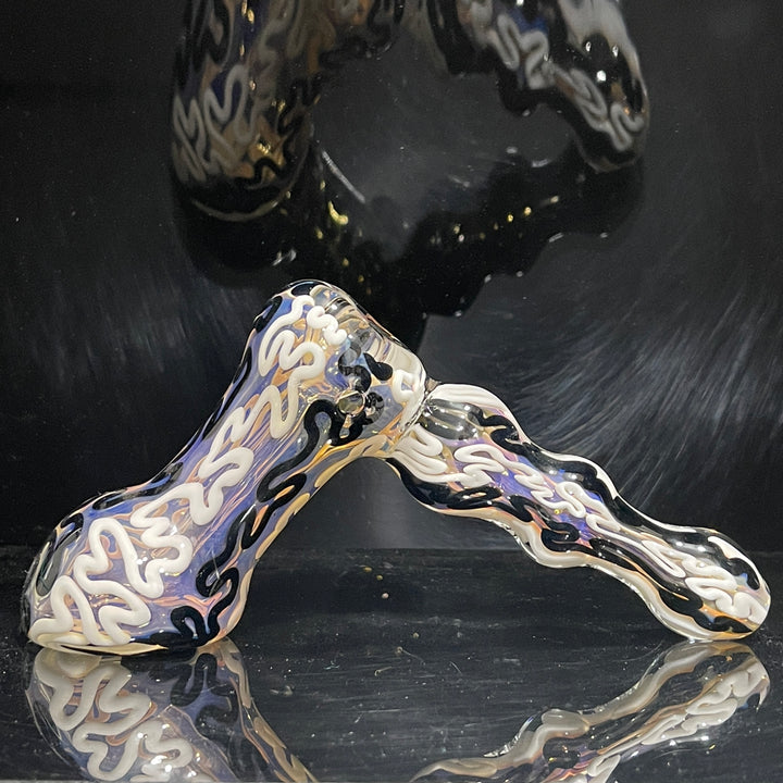 Inside Out Hammer Bubbler Glass Pipe Tiny Mike   