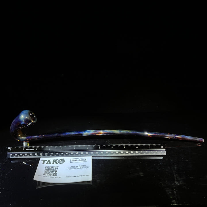 Fumed Gandalf Pipe Glass Pipe Sinister Designs   
