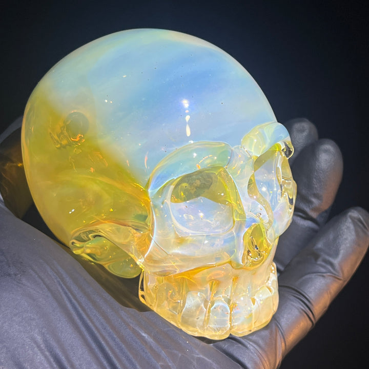 Glass Skull Pipe Glass Pipe Deviant Glass   