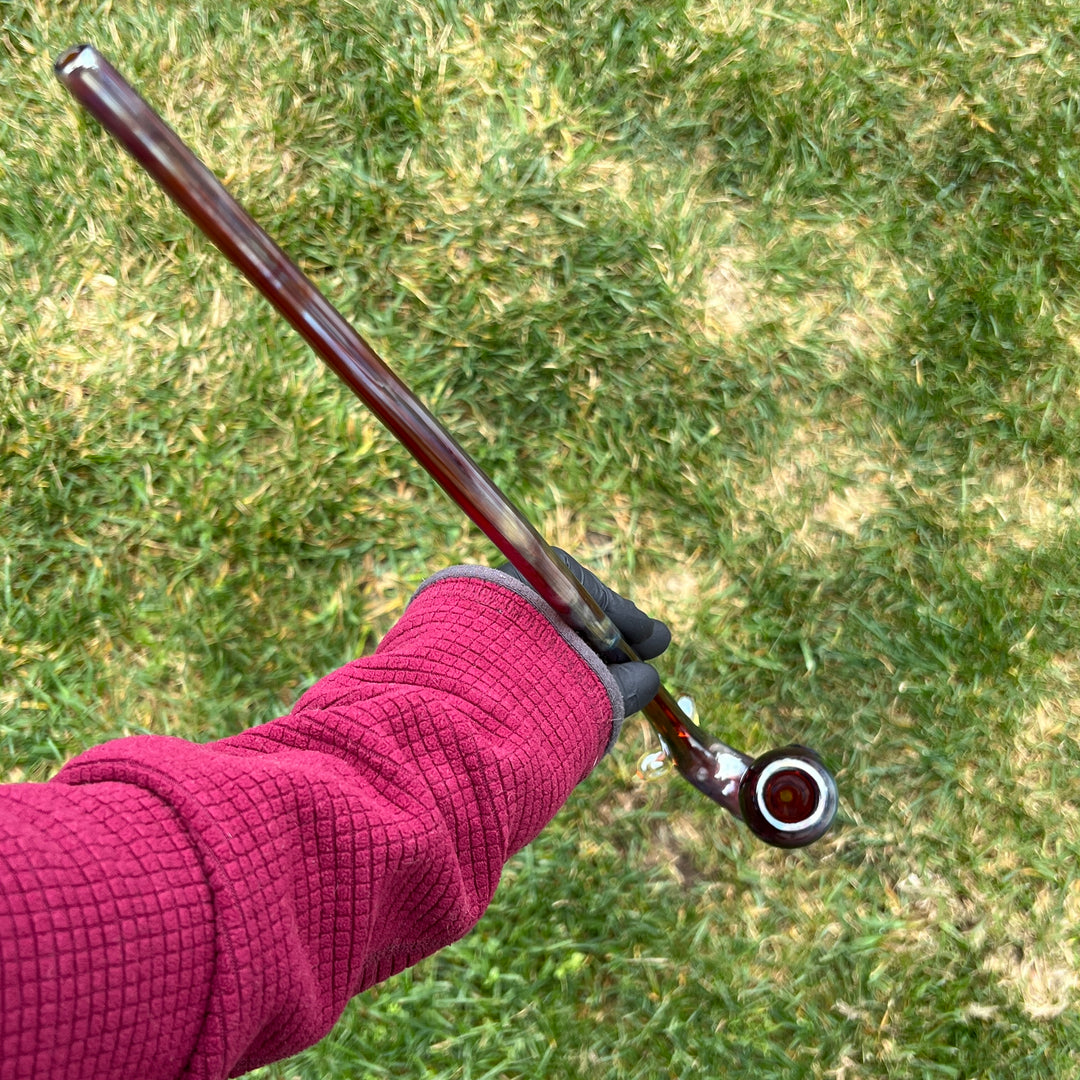 Fumed Gandalf Pipe Glass Pipe Sinister Designs   