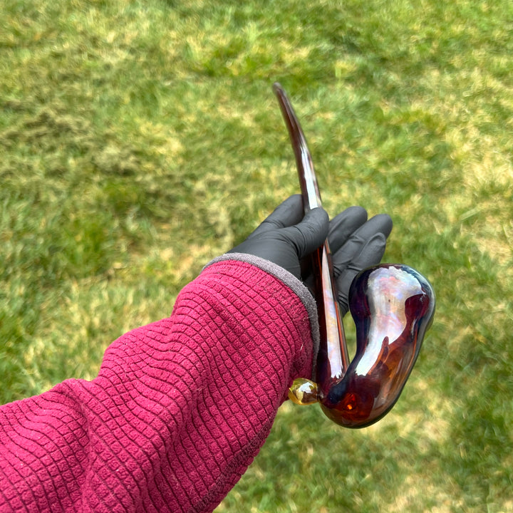 Fumed Gandalf Pipe Glass Pipe Sinister Designs   