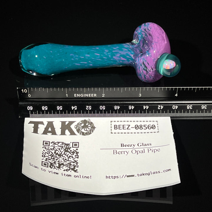 Berry Opal Pipe Glass Pipe Beezy Glass
