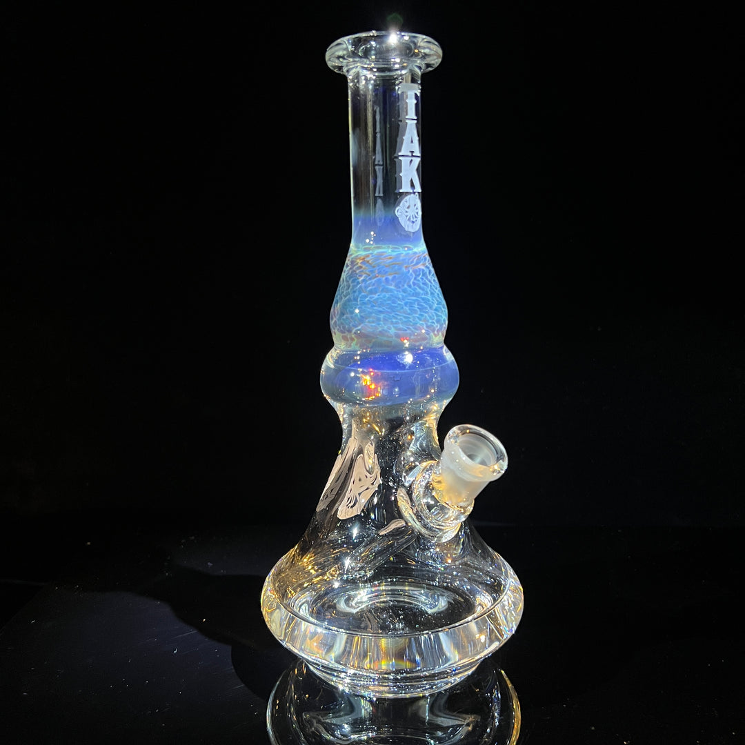 Purple Nebula Mini Bong 14mm Water Pipe Tako Glass   