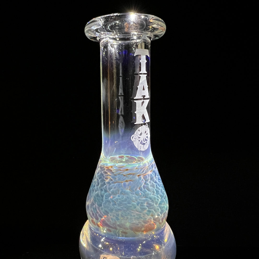 Purple Nebula Mini Bong 14mm Water Pipe Tako Glass   