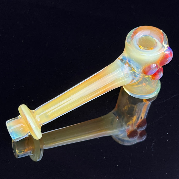 Silver Fumed Hash Hammer Glass Pipe KOP Glass   